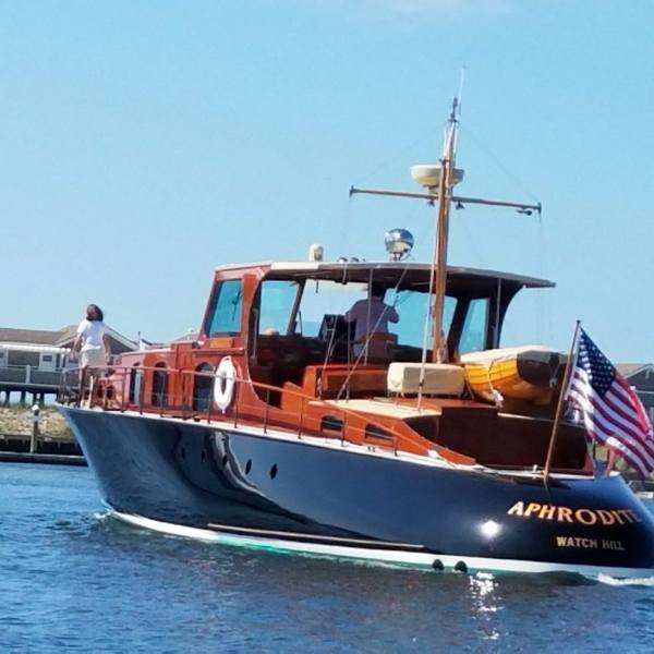 a small boat in a large body of water