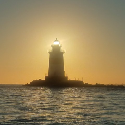 a lighthouse